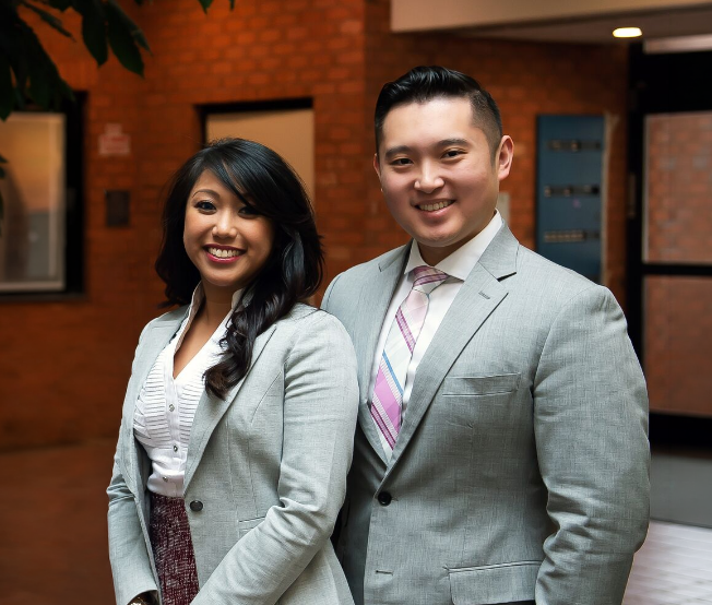 Three smiling White Marsh dentists at Dental Designs of Maryland