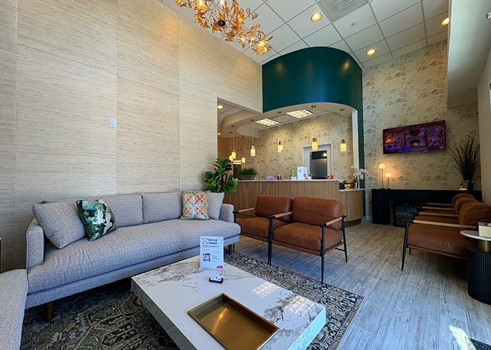 Front desk at Dental Designs of Maryland